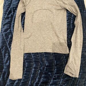 Gray Long Sleeve Top lululemon